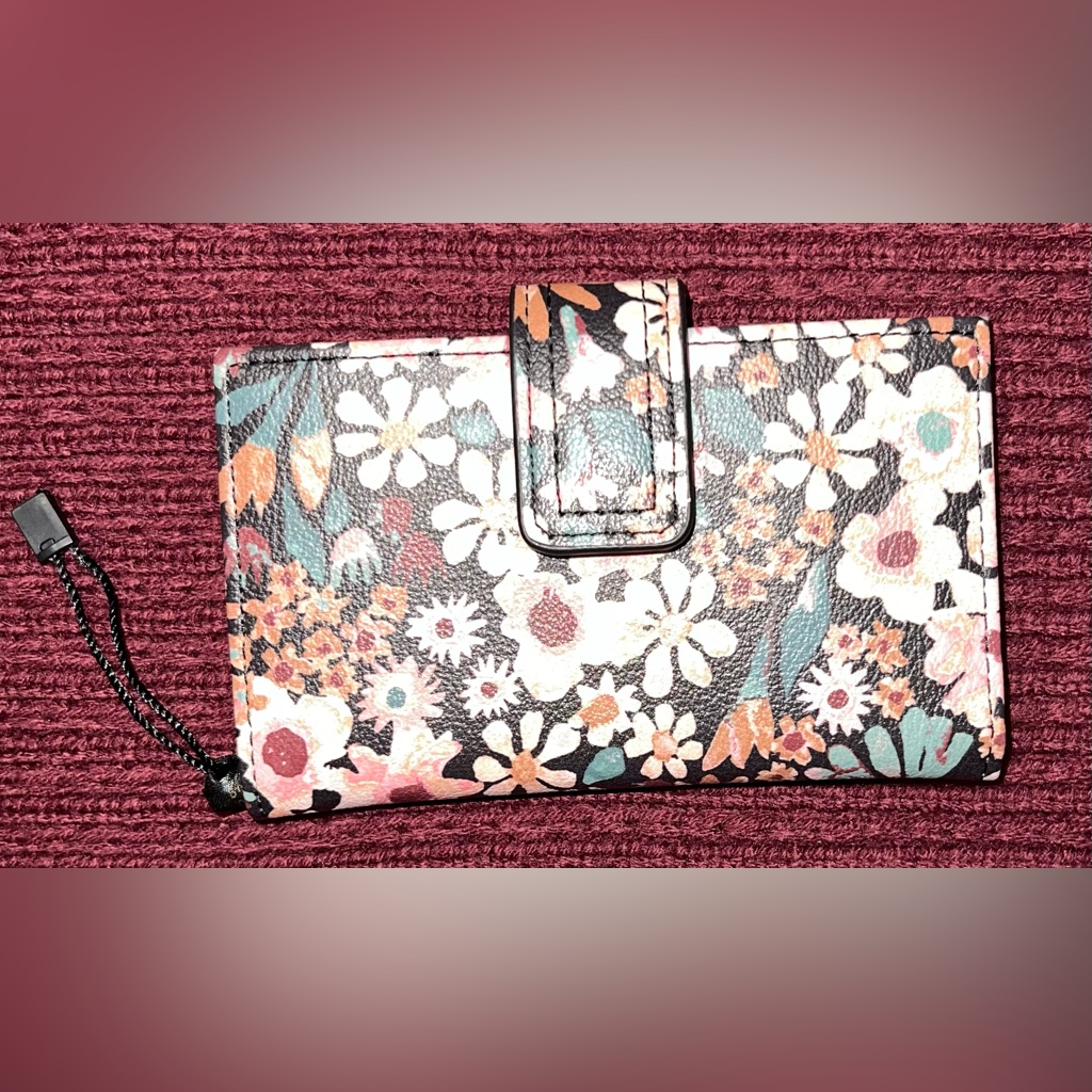 Flowered Wallet